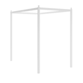 Cilek Rustic White Canopy Poster Poles Only (100x200 or 120x200cm) - Kids Haven